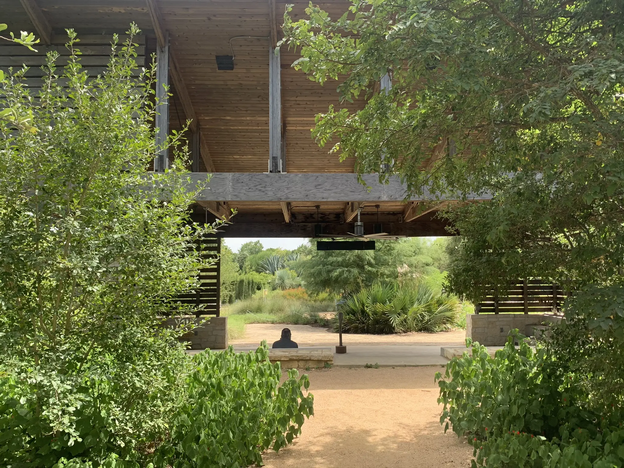 UT LBJ Wildflower Center Pavilion