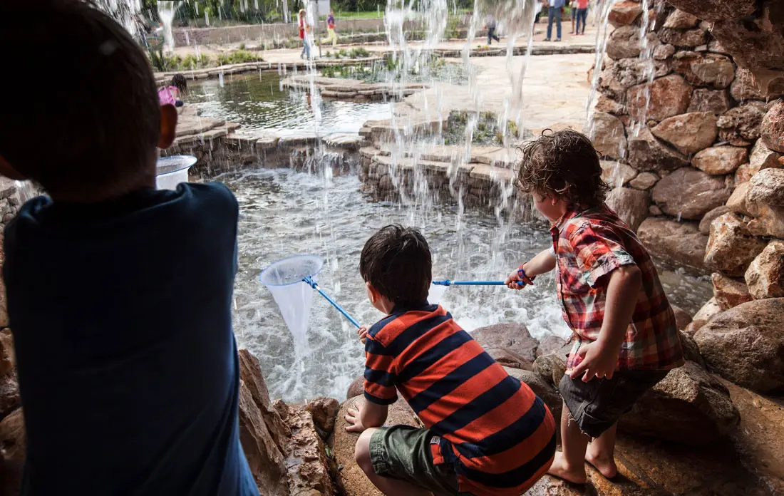 Playground at Johnson Wildflower Center - images by Dennis Fagan please credit